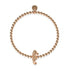 Récif | Or rose 18 carats | Bracelet à breloques hippocampe